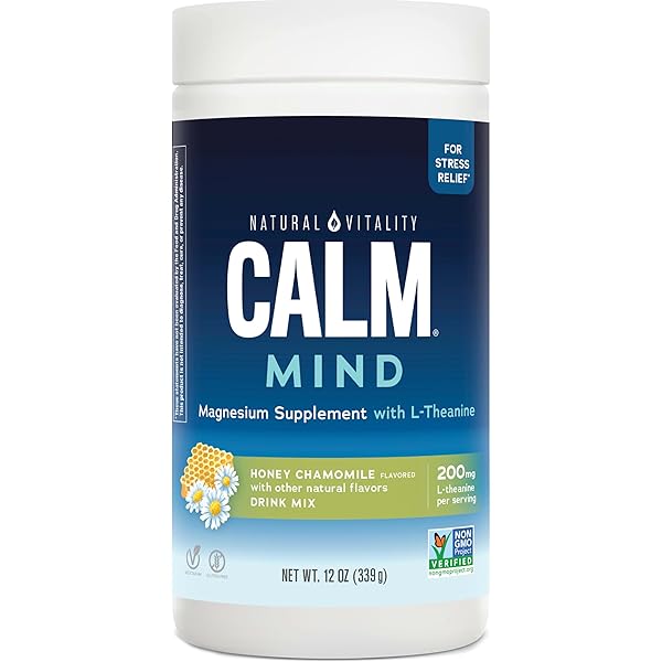 Amazon.com: Natural Vitality Natural Magnesium Calm (2 Bottles of